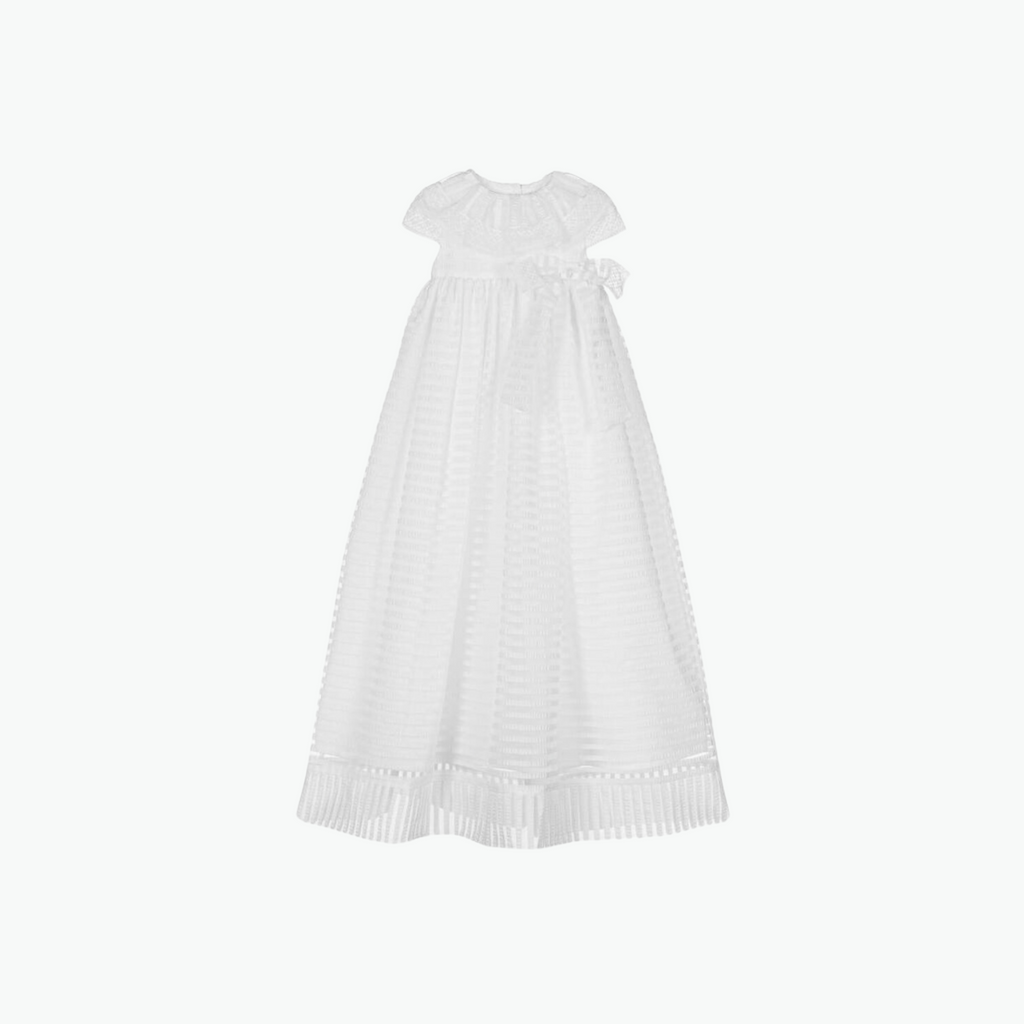 Patachou White Ceremony Baptism Christening Gown Dress