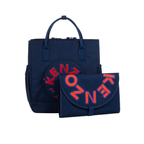 Kenzo Logo Embroidered Changing Bag