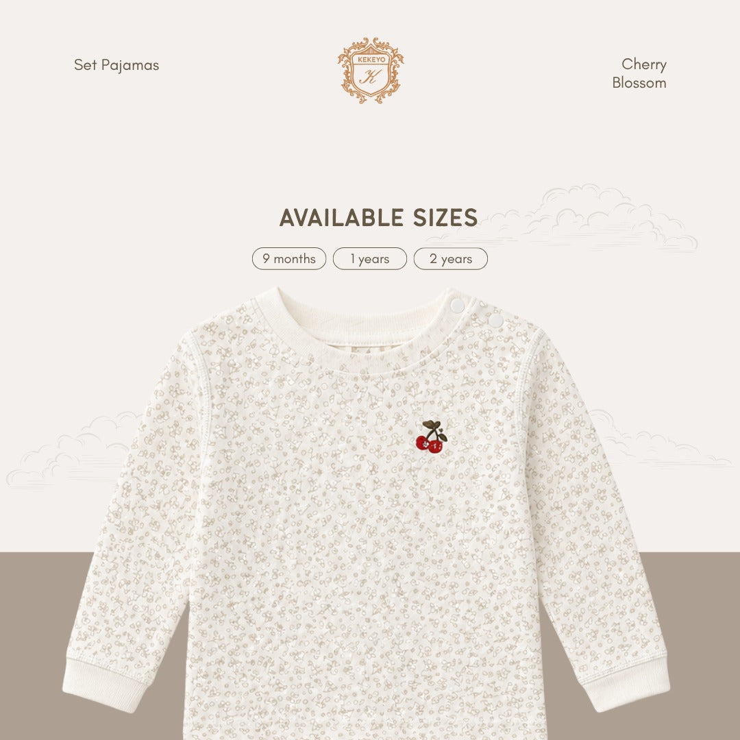 Kekeyo Set Pajamas Cherry Blossom | 9M 1Y 2Y