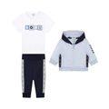 BOSS Kids logo Tracksuit Set Baby in Blue