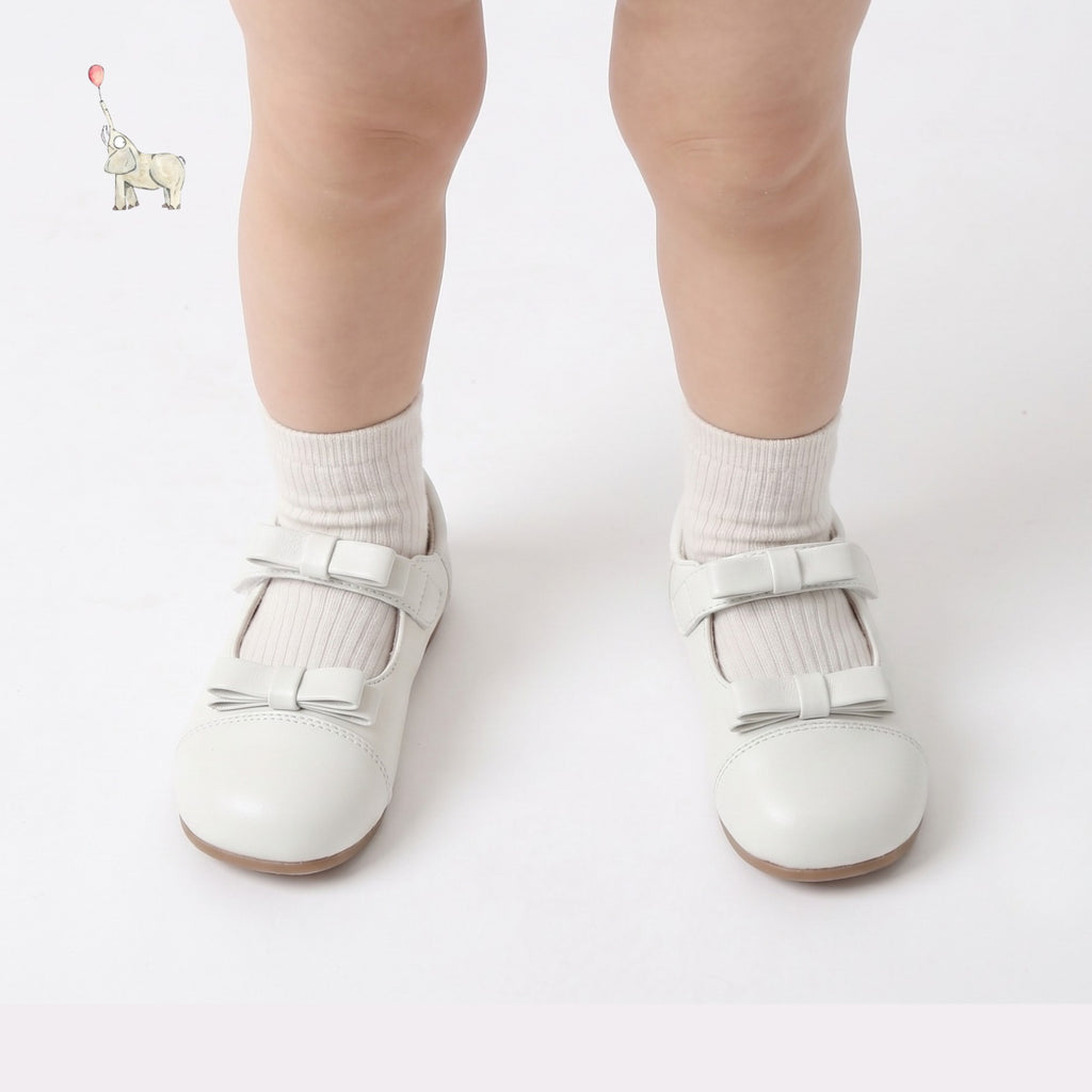 Nube-Double Ribbon Doff White