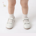 Nube-Double Ribbon Doff White