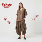 Kekeyo Royal Bloom Water-Repellent Top & Pants | Adult All Size