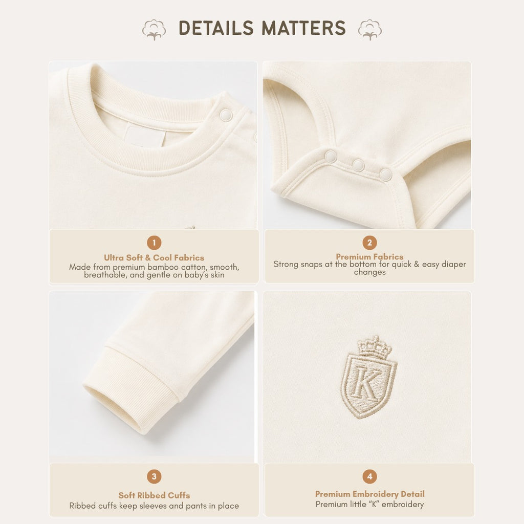 Kekeyo Playsuit Royal K | 6M 9M 12M