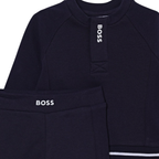 Boss Kids Sweatshirts with Pants in Navy