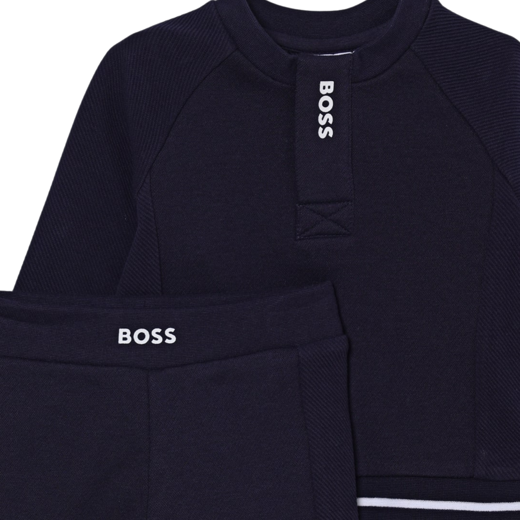 Boss Kids Sweatshirts with Pants in Navy