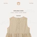 Kekeyo Top & Short Heirs Beige | 7-8Y 9-10Y 11-12Y 13-14Y