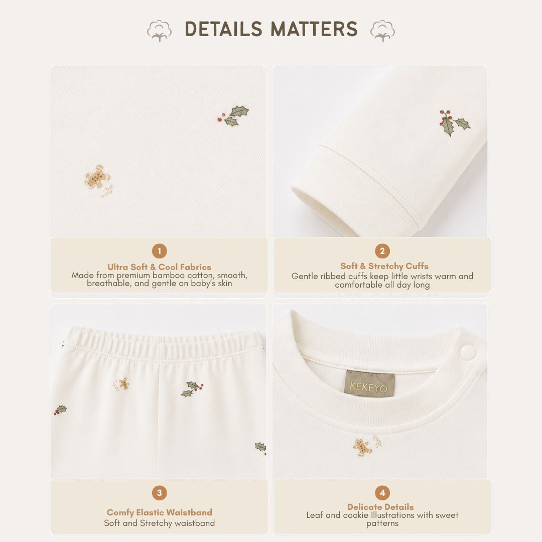 Kekeyo Set Pajamas Litle Garden | 1Y 2Y 3Y