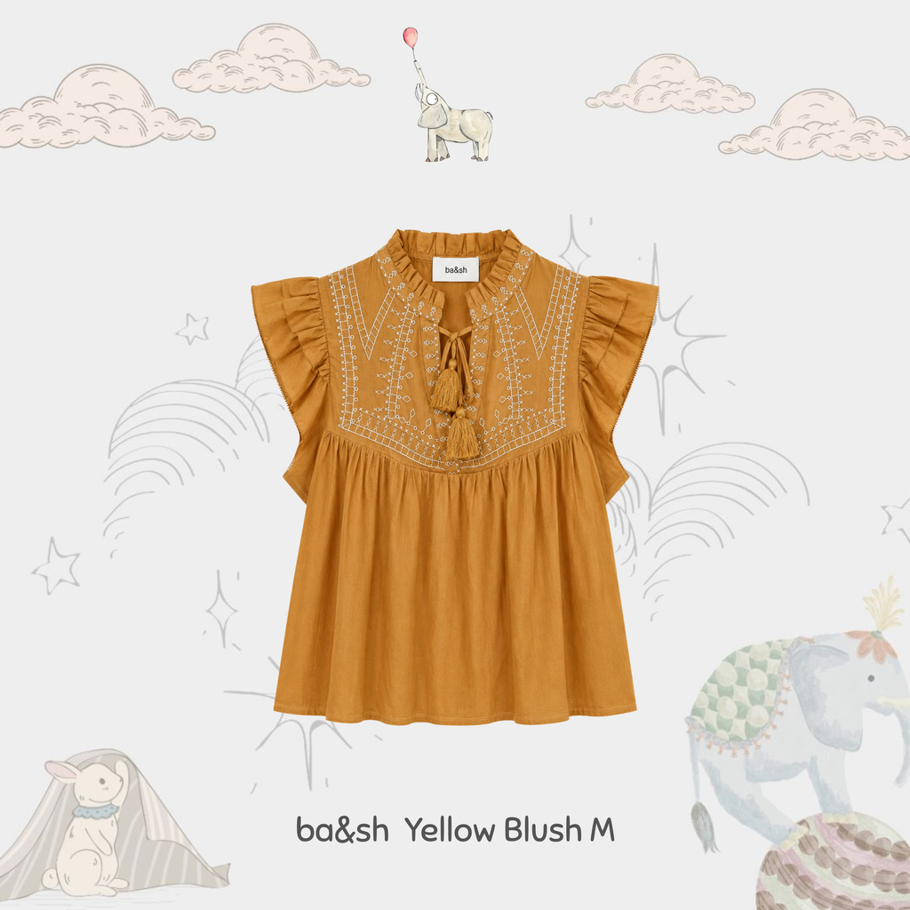 ba&sh Yellow Blush M