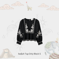 ba&sh Top Only Black S