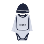 Boss Kids Logo-Print Romper Body set