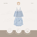 Kekeyo Aurora Set Top Shorts Baby Blue | 1Y 2Y