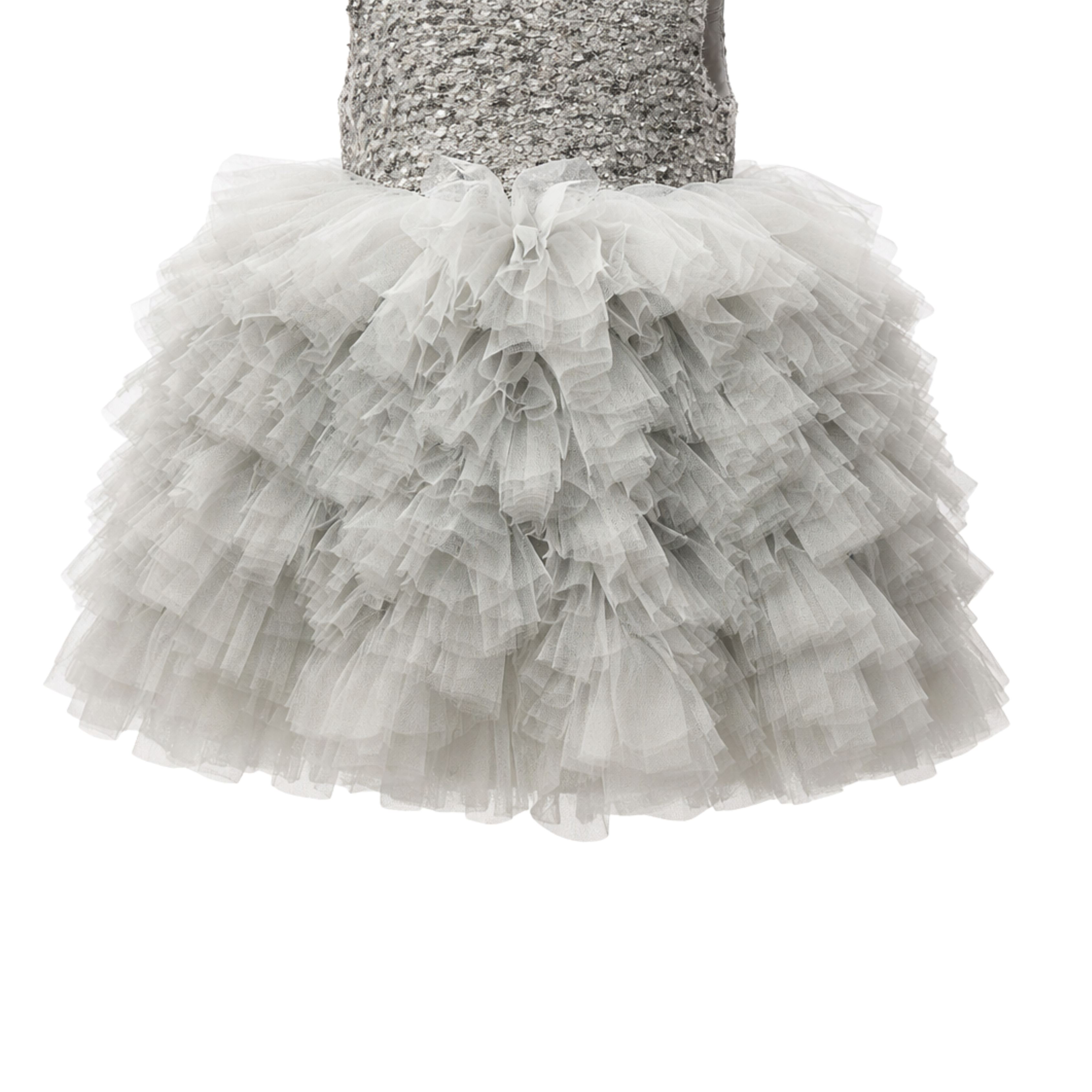 Kekeyo Dress Fluffy Grey