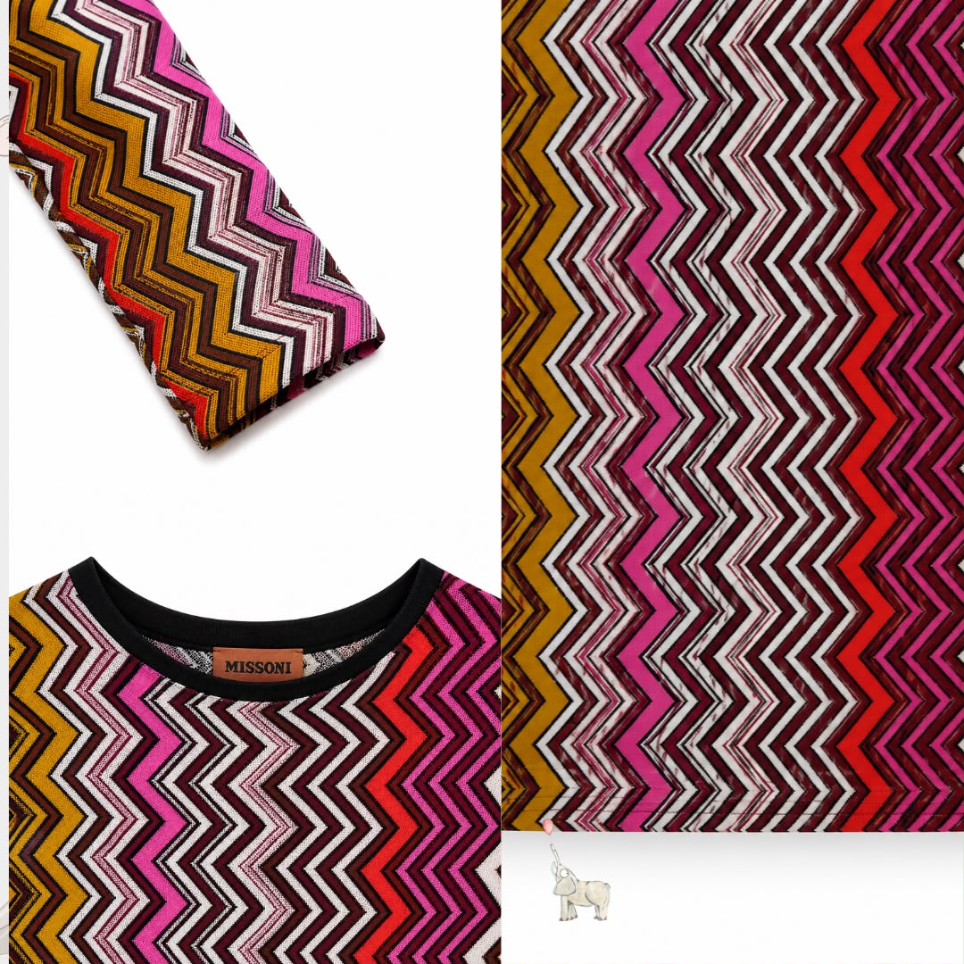 Missoni Dress Zigzag L ( Non Registered )