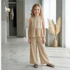 Kekeyo Top & Short Heirs Beige | 7-8Y 9-10Y 11-12Y 13-14Y