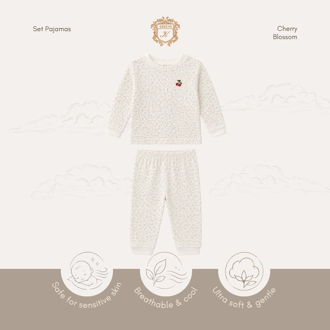 Kekeyo Set Pajamas Cherry Blossom | 9M 1Y 2Y