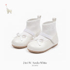 Nube-2 in 1 w/socks white