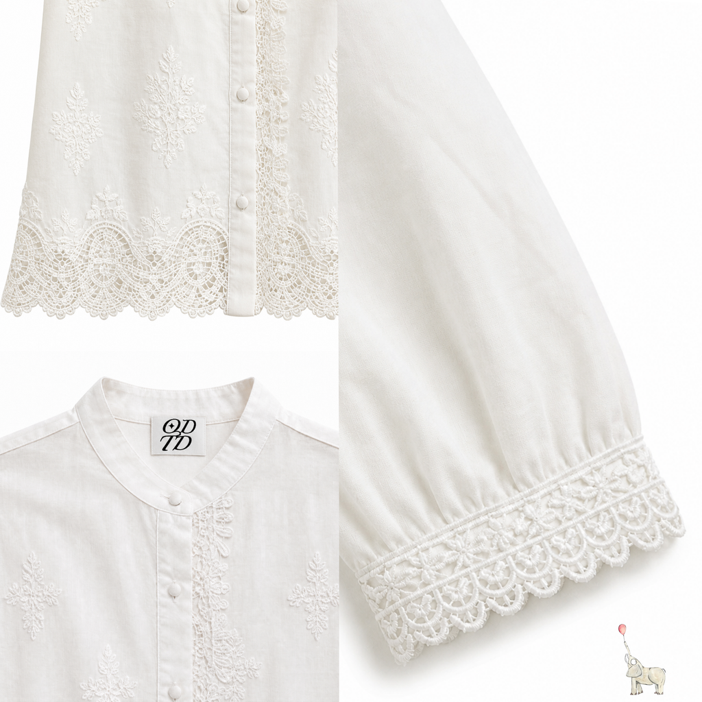 OTDD White Blouse L