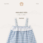 Kekeyo Aurora Set Top Shorts Baby Blue | 1Y 2Y