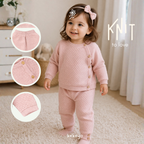 Kekeyo Cloud Knit Set in Pink