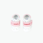 Dolce & Gabbana Leather Pink Newborn Shoes