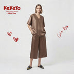 Kekeyo Royal Bloom Water-Repellent Pants | Adult All Size