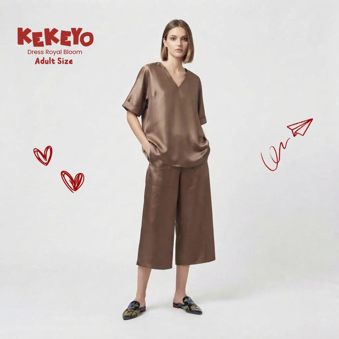 Kekeyo Royal Bloom Water-Repellent Pants | Adult All Size