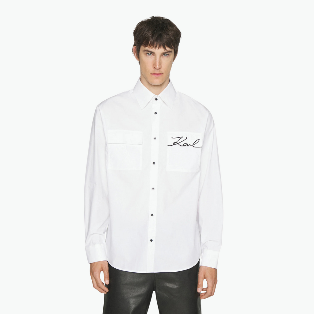 Karl Lagerfeld Signature Logo Shirt