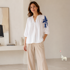 Desigual White Blouse M