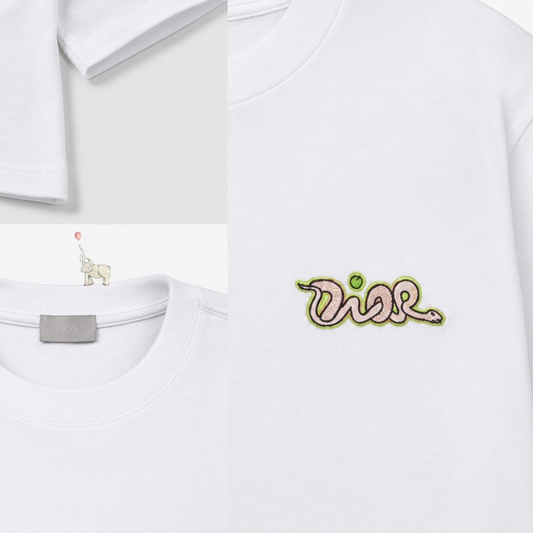 Dior X KAWS Embroidered