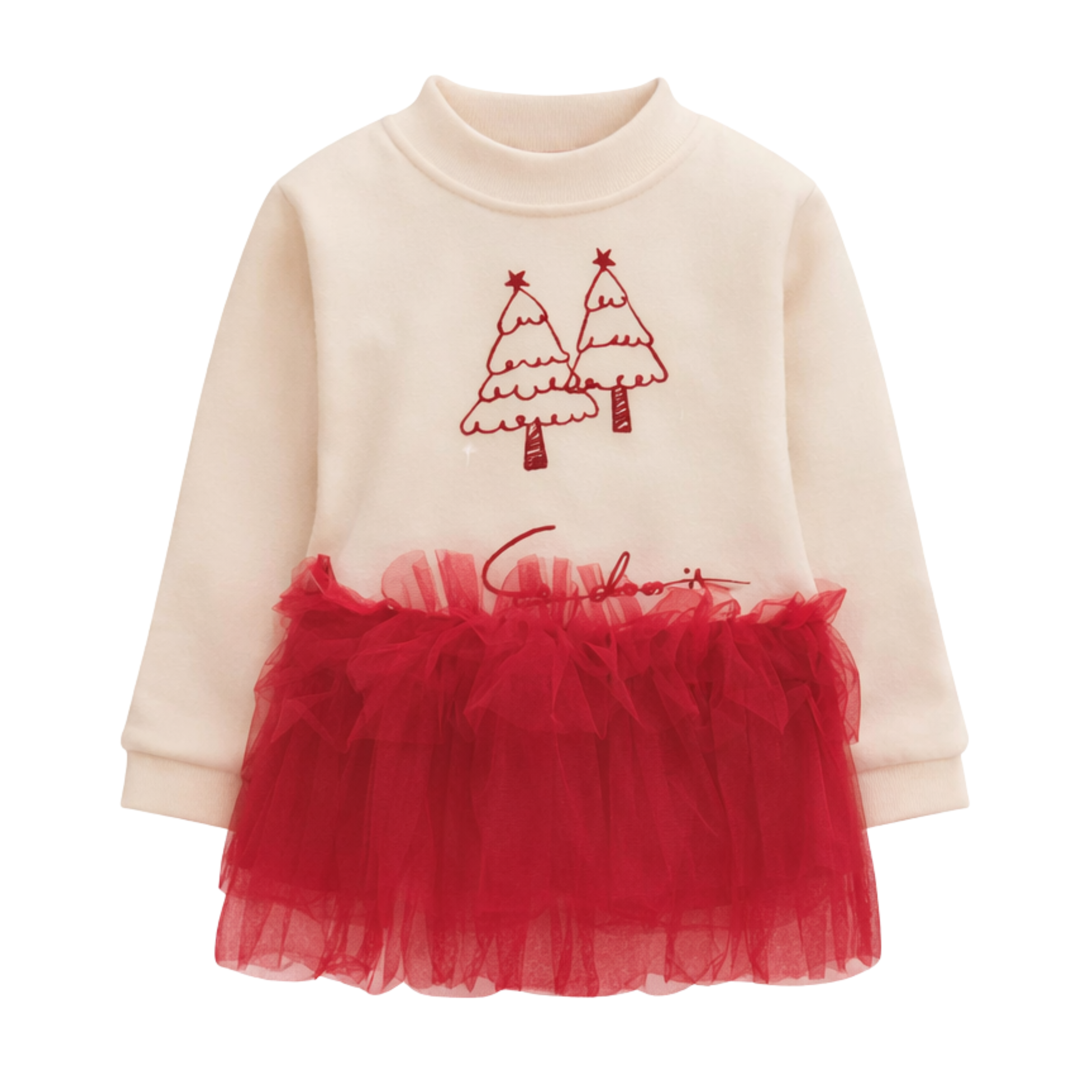 Kekeyo Dress Xmas Fluffy Tree