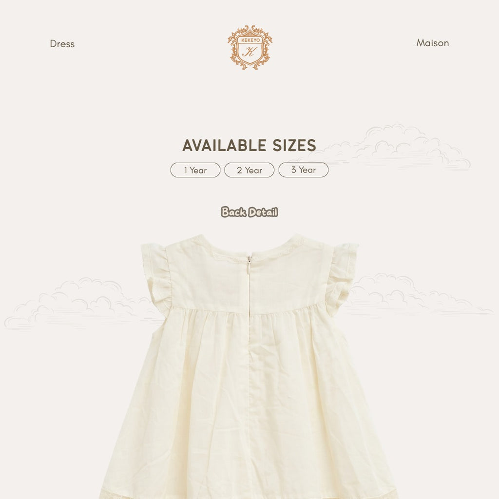 Kekeyo Dress Maison Off-White| 1Y 2Y 3Y