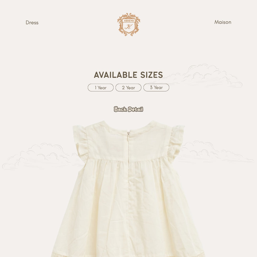 Kekeyo Dress Maison Off-White| 1Y 2Y 3Y