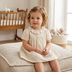 Kekeyo Runrun Dress Beige | 2Y
