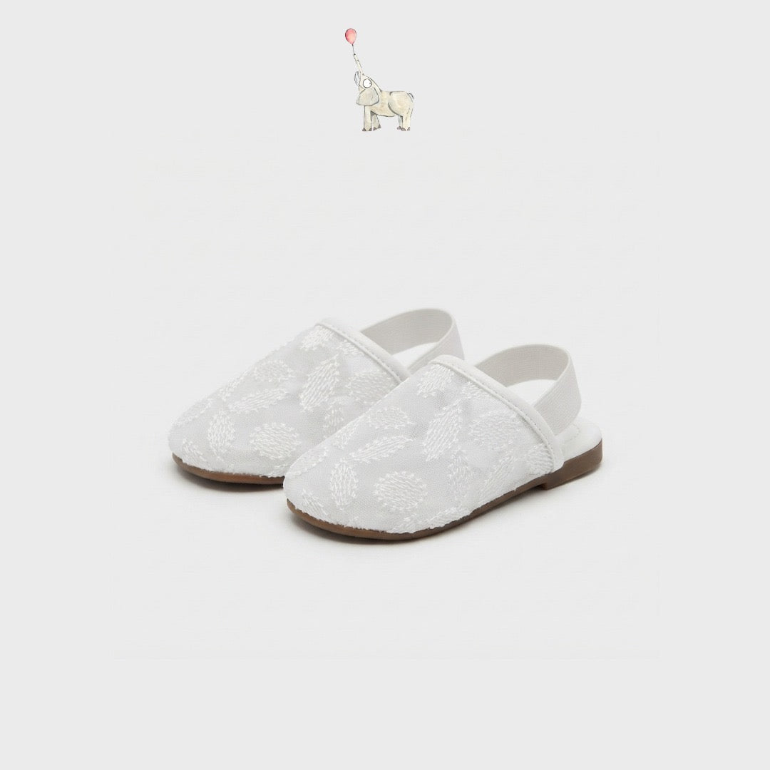 Kekeyo Roland Mesh Embroidery Baby Sandals 6-16M | Babybrandedshop