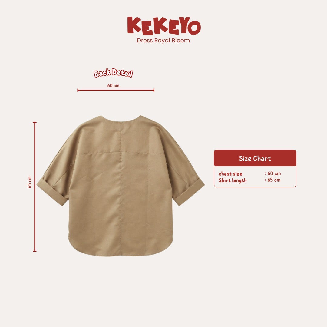 Kekeyo Royal Bloom Water-Repellent Top & Pants | Adult All Size