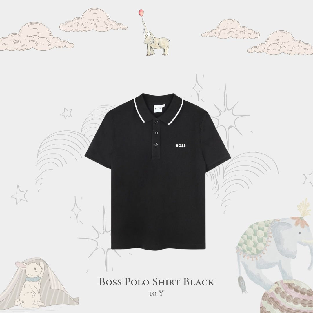Boss Polo Shirt Black