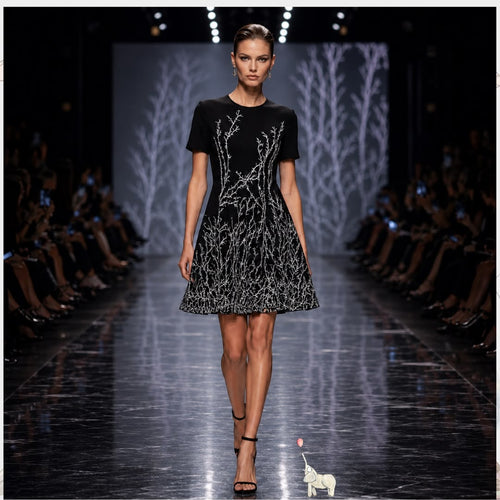 Alexander Mcqueen Black  Dress M
