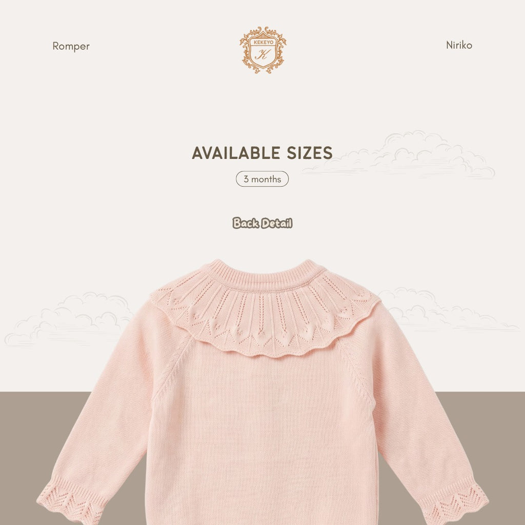 Kekeyo Romper Niriko Pink | 3M