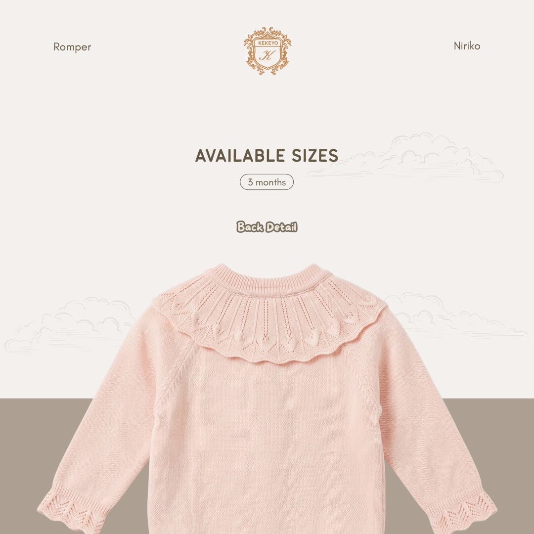 Kekeyo Romper Niriko Pink | 3M