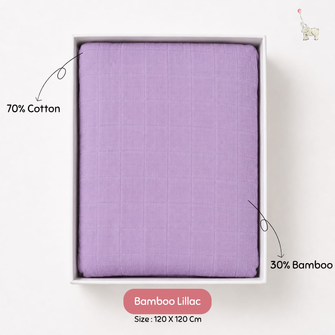 Kekeyo Swaddle Bamboo Lilac