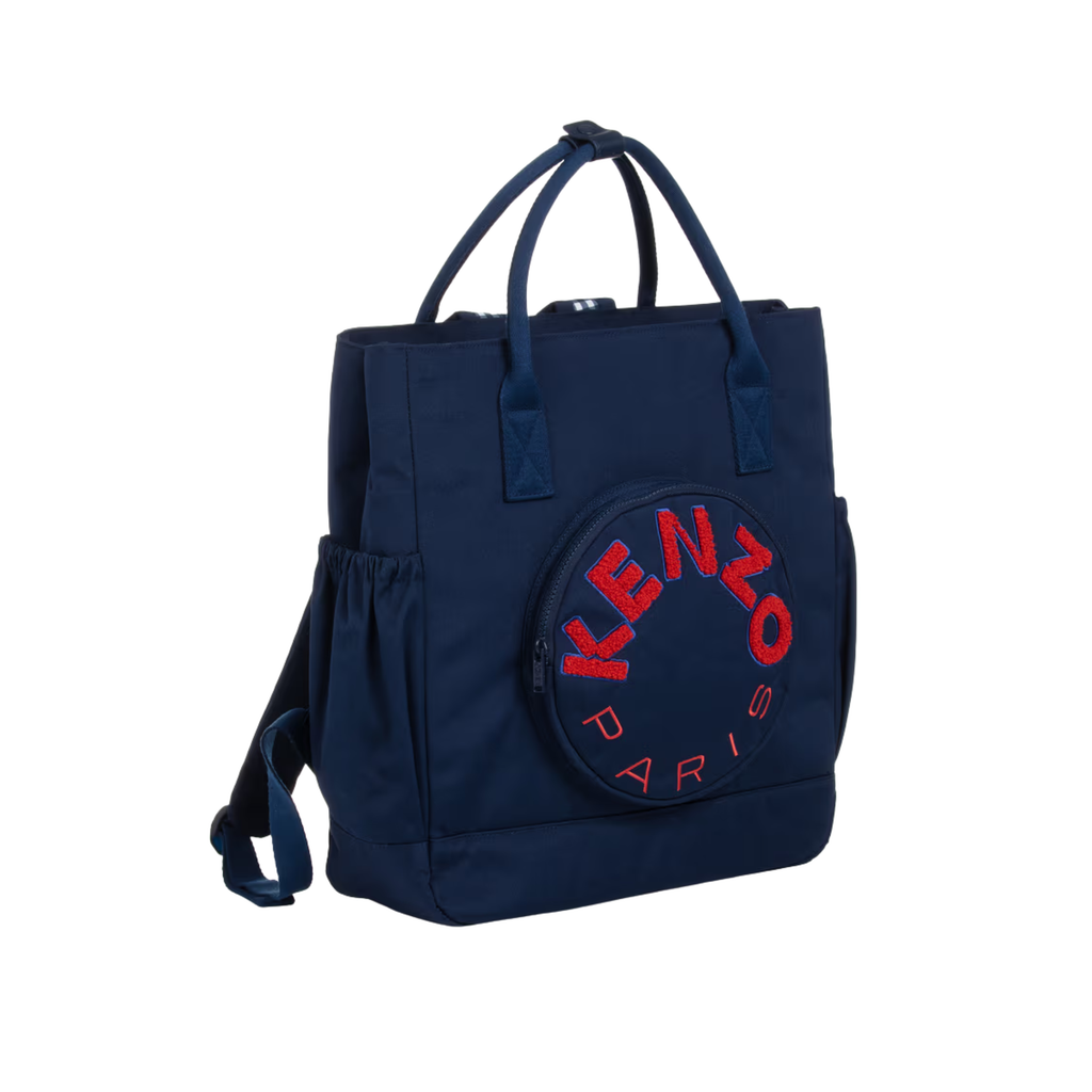 Kenzo Logo Embroidered Changing Bag