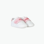 Dolce & Gabbana Leather Pink Newborn Shoes