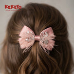 Kekeyo Hairclip Swarovski Furry
