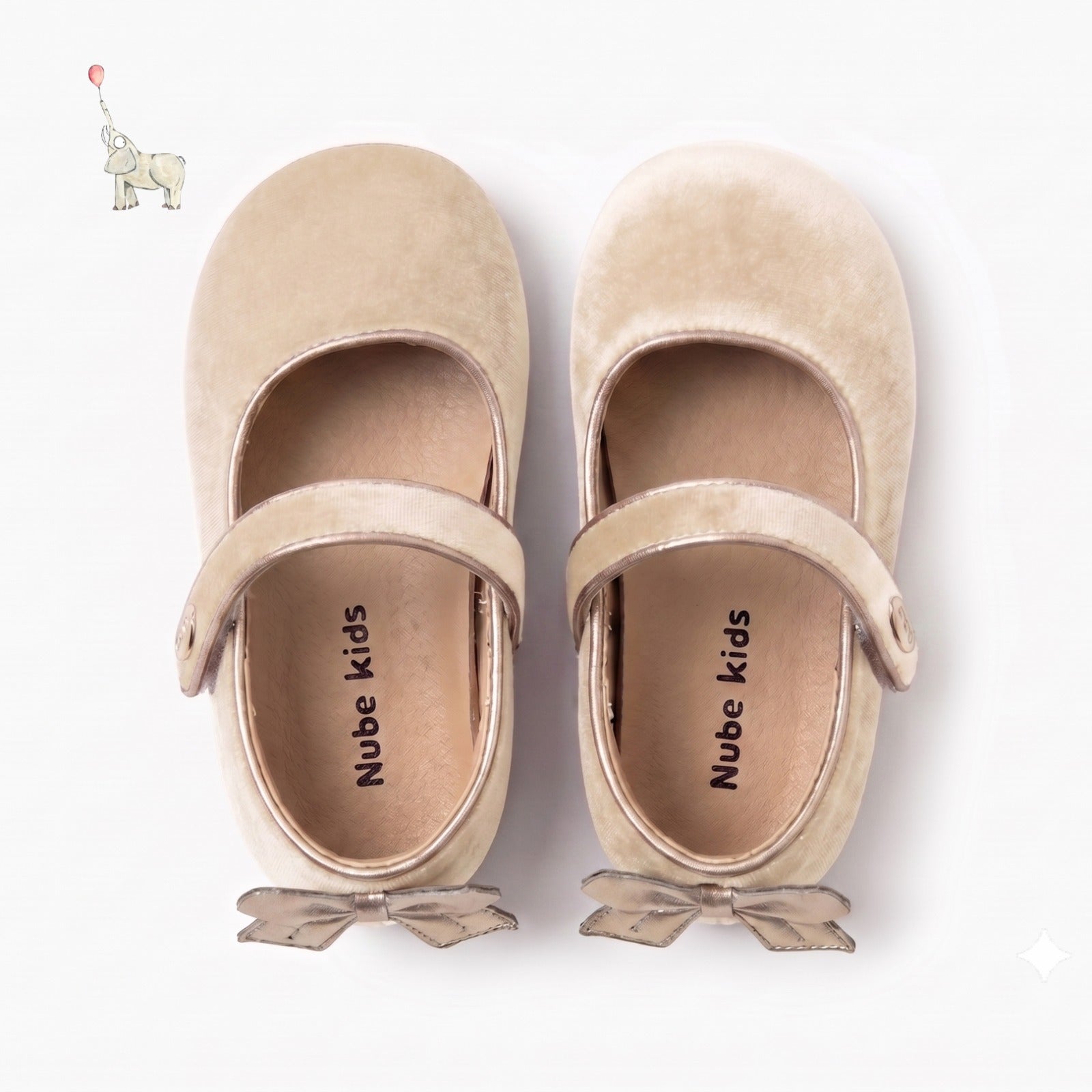 Nube-Butterfly Velvet Beige