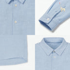 Abel & Lula Linen Top Shorts Strip Set | 2Y 4Y