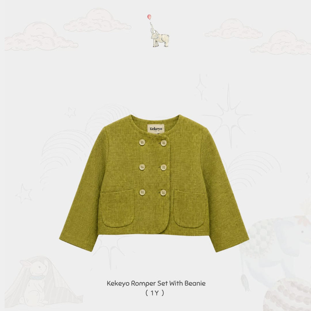 Kekeyo  Cardi Soft Green