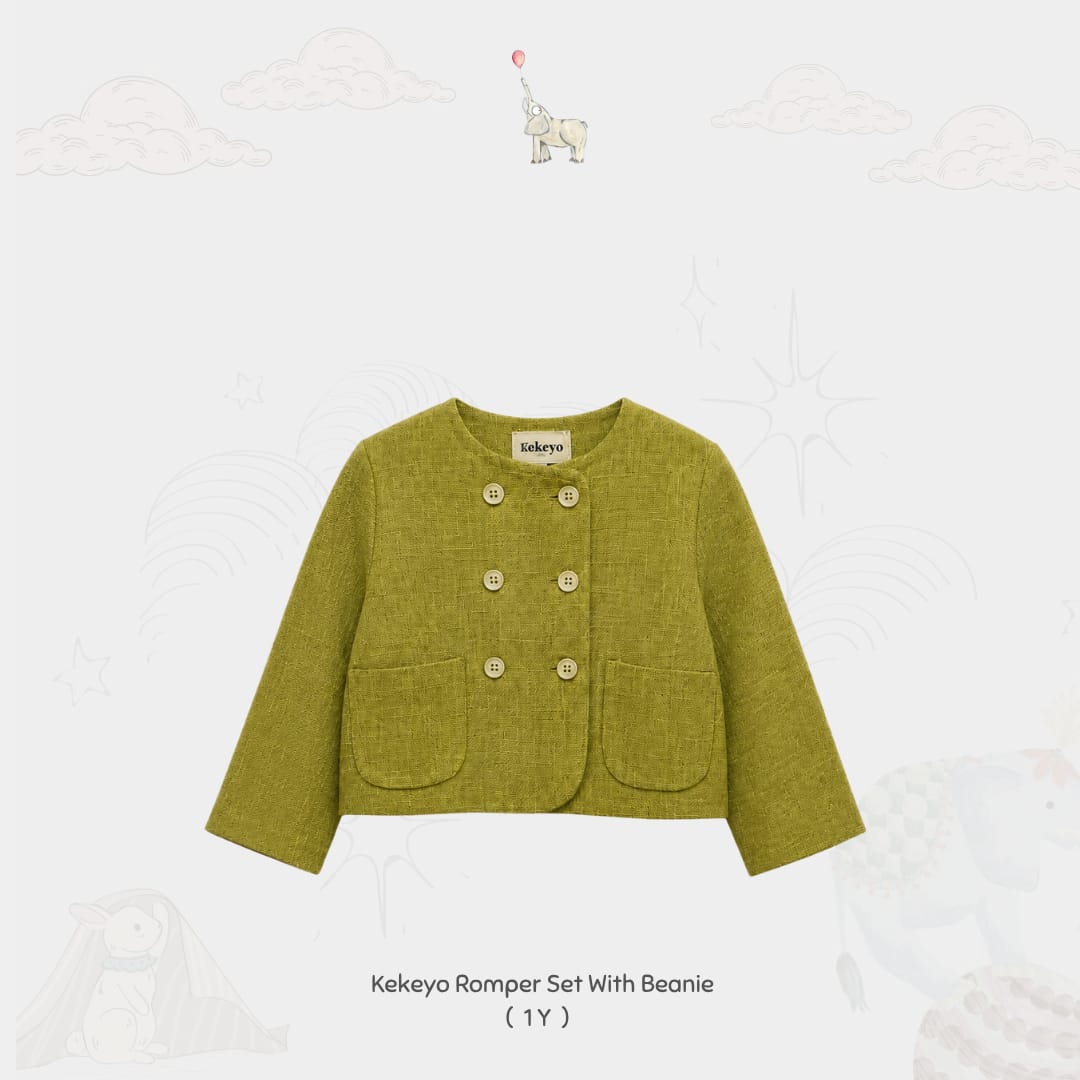 Kekeyo  Cardi Soft Green