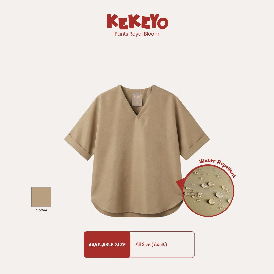 Kekeyo Royal Bloom Water-Repellent Top & Pants | Adult All Size