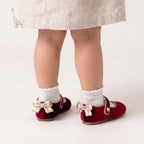 Nube-Butterfly Velvet Maroon
